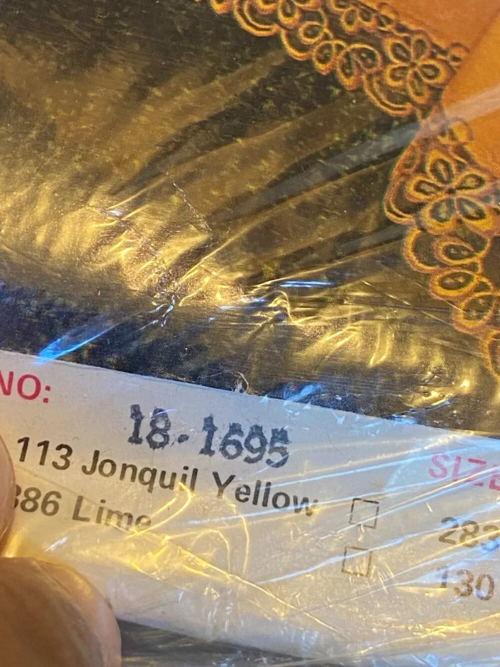 70s NWT Deadstock Montgomery Ward Style House Tablecloth Vintage Mustard Yellow